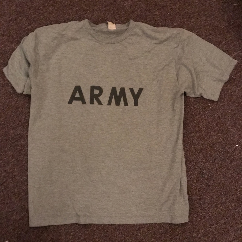 Grey Army Tshirt